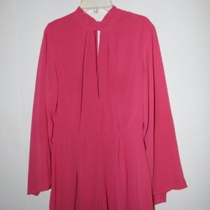She + Sky Bell Sleeved Romper